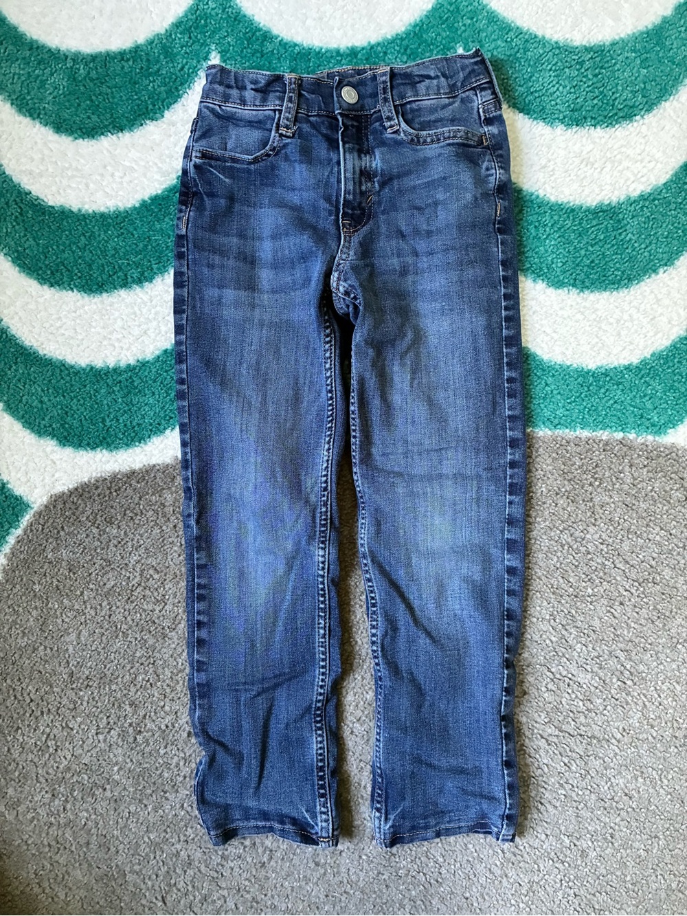 H&M Slim Fit Lined Jeans (Dark Denim Blue) Size 7